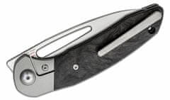 ARTISAN Cutlery 1854G-MCF Tylos vreckový nôž 8,2 cm, uhlíkové vlákno, vzor mramoru, titánová spona