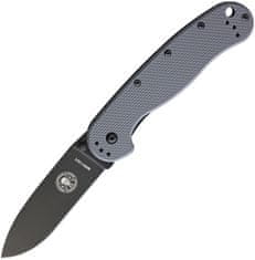 ESEE BRK1301FGB Avispa Foliage vreckový outdoorový nôž 8,9 cm, čierna, listová zelená, FRN