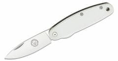 ESEE BRKC7 Churp White malý vreckový nôž 6,8 cm, biela, G10