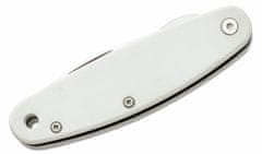 ESEE BRKC7 Churp White malý vreckový nôž 6,8 cm, biela, G10