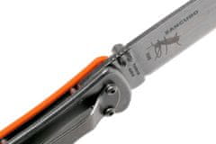 ESEE BRKR1OR Zancudo Orange vreckový nôž 7,7 cm, Stonewash, oranžová, FRN