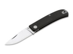 Manly MAN-01ML067 WASP Black vreckový nôž 7,1 cm, čierna, G10