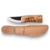 Roselli R120 Grandfather Knife univerzálny lovecký nôž 7 cm, drevo brezy, kožené puzdro