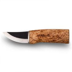 Roselli R121 Grandfather Knife univerzálny lovecký nôž 7 cm, drevo brezy, špeciálne puzdro