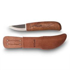 Roselli RW231 Bear claw knife UHC nôž do prírody 5,5 cm, drevo brezy, kožené puzdro