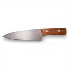 Roselli RW755 Chef knife UHC šéfkuchársky nôž 21 cm, drevo brezy, drevený stojan