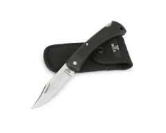 Buck BU-0110BKSLT 110 Hunter LT vreckový nôž 9,5 cm, čierna, nylon, polyester puzdro