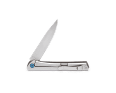 Buck BU-0264GYS Cavalier vreckový nôž 9,1 cm, Stonewash, hliník, uhlíkové vlákno