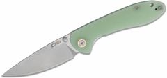 CJRB Cutlery J1912-NTG Feldspar Nature Green
(Transparent) AR-RPM9 G10(contoured & CNC pattern textur