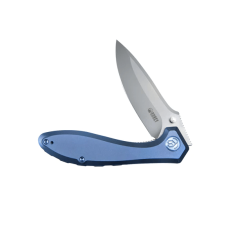 KUBEY  KB314R Ruckus Blue vreckový nôž 8,4 cm, modrá, titán 