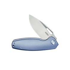KUBEY KB360D Tityus vreckový nôž 8,6 cm, modrá, titán