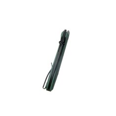 KUBEY KU314L Ruckus Green Black vreckový nôž 8,4 cm, čierna, tmavozelená, G10, spona