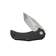 KUBEY KU318A Bravo One Tanto vreckový outdoorový nôž 8,6 cm, čierna, G10