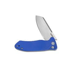 KUBEY KU336C Creyon Small Blue vreckový nôž 7,3 cm, modrá, G10, spona