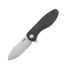 KUBEY KU358H Master Chief vreckový nôž 8,7 cm, čierna, G10, spona
