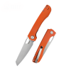 KU365A Elang vreckový nôž 10 cm, oranžová, G10, spona