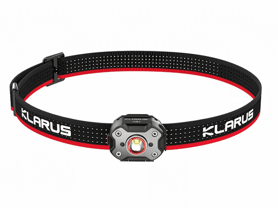 Klarus HM3 Black ľahká čelovka 670 lm, micro-USB