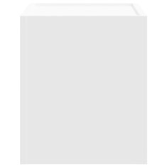 Petromila vidaXL Nástenný nočný stolík biely 45x30x35 cm