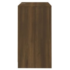 Vidaxl Komoda hnedý dub 70x41x75 cm spracované drevo
