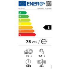 Electrolux Vstavaná umývačka riadu 700 FLEX MaxiFlex KEMC3211L