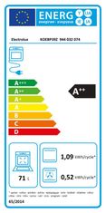 Electrolux Samostatná vstavaná rúra 800 SENSE SenseCook KOEBP39Z