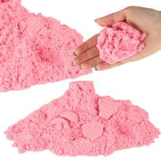 WOWO Kinetický Piesok Ružový - 1kg v Praktickom Vrecku