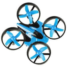 WOWO Diaľkovo Ovládaný Mini Dron - Mini Dron JJRC H36 RC, Diaľkovo Ovládaný, 2,4 GHz, 4CH, 6 Osí, Modrý