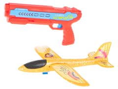 WOWO Letecká Pištoľ Automatická - Automatická Letecká Pištoľ v Červeno-Oranžovej Farbe
