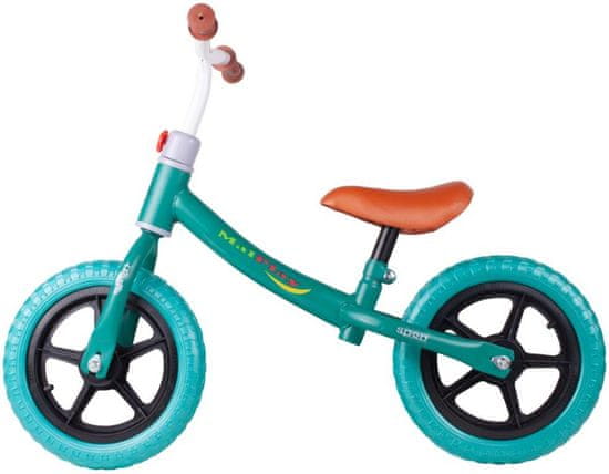 WOWO Balančný Bicykel pre Deti - Tyrkysový Detský Balančný Bicykel