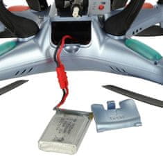 WOWO RC Dron Syma X5HW s Wi-Fi Kamerou - Syma X5HW 2.4GHz RC Dron s Wi-Fi Kamerou - Modrá