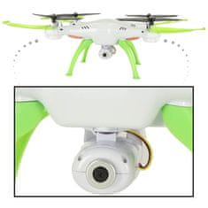 WOWO Dron s Kamerou Syma X5HW - 2,4GHz Wi-Fi Diaľkovo Ovládaný Dron s Kamerou - Biely