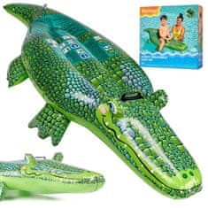 WOWO Nafukovací Matrac Krokodíl - Bestway 41477 - Hračka na Plávanie pre Deti 3+ do 45kg