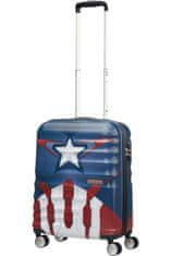 American Tourister Príručný kufor 55cm Wavebreaker Marvel Captain America Close-up