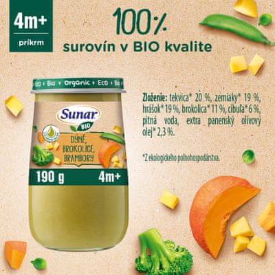 Sunar BIO príkrm