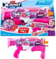 Zuru Vodná pištoľ X-Shot Skins Fast Fill ružová