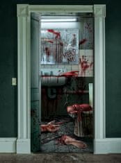 Guirca Dekorácia na dvere Krvavá kúpelňa 80x180cm