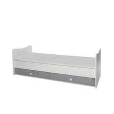 Lorelli Multifunkčná detská postieľka MINIMAX NEW 190x72 CM WHITE/STONE GREY