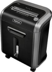 Fellowes skartovač 79 Ci/ křížový řez 3,9x38 mm/ objem koše 23 l/ stupeň utajení P-4 (důvěrné)/ černý