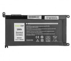 TRX batéria Green Cell/ DE150/ 11.4V/ 3400 mAh/ Li-Ion/ Dell Inspiron 5368 5378 5379 5482 15 5565 5567/ neoriginálna