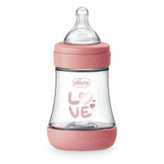 Chicco Fľaša dojčenská Perfect5 silikón 150ml dievča