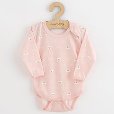 NEW BABY Dojčenské body Classic II medvedík biely 86 (12-18m) Biela