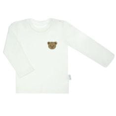 NICOL Dojčenské bavlnené tričko Miki 68 (4-6m) Biela