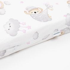 NEW BABY Detský penový matrac STANDARD 120x60x6 cm koala ružový