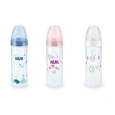 Nuk Dojčenská fľaša LOVE 250 ml, 6-18 m ružová