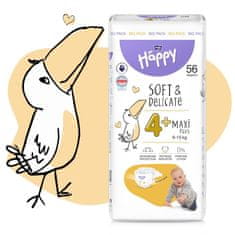 Bella Happy Baby Plienky jednorazové Maxi Plus 9-15 kg Big Pack 56 ks