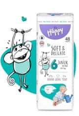 Bella Happy Baby Plienky jednorazové Junior Extra 15+ kg 48 ks