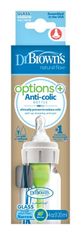 Dr.Brown´s Fľaša dojčenská Options+ sklenená Anti-colic 120ml – 1ks