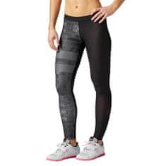 Reebok Nohavice beh 176 - 181 cm/L Rcf Comp Tight Stripes