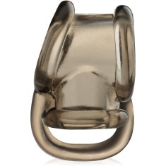 XSARA Návlek na penis a varlata - gelový erekční ring -oddálená ejakulace, silné ztopoření - 78424527