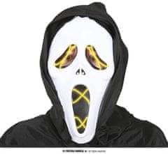 Guirca Karnevalová maska Scream LED PVC
